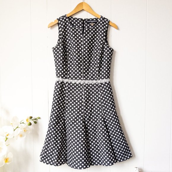 Karl Lagerfeld Dresses & Skirts - Karl Lagerfeld Paris Polka Dot Dress